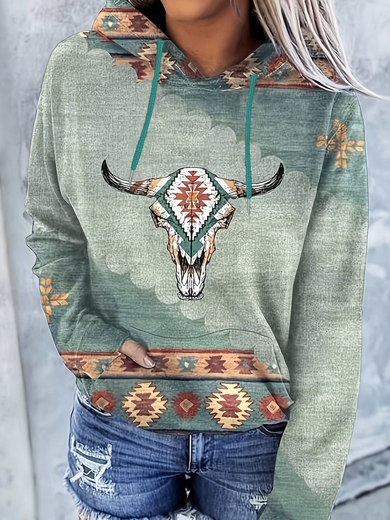 Jenna | Western Retro Hoodie