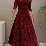 Denise | Velvet Elegance Dress