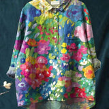 Sophia | Floral Watercolor Shirt