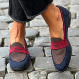 Iris | Color-Block Loafers