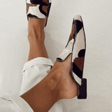 Britney | Loafer With Abstract Pattern