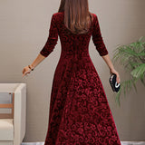 Denise | Velvet Elegance Dress