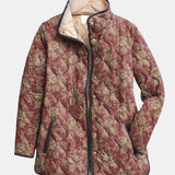Vaelix | Retro Floral Print Jacket