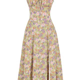 Oakley - Elegant French Style Belted Strap Dress
