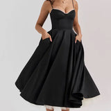 Minerva - Luxury Spaghetti Strap Princess Dress