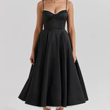 Minerva - Luxury Spaghetti Strap Princess Dress