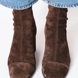 Gemma | Square Toe Heeled Boots