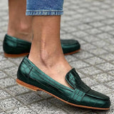 Giselle | Crocodile Effect Loafer