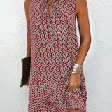 Daisy - Elegant Ruffle Sleeveless Mini Dress