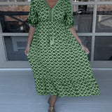 Winona - Summer V-Neck Tassel Dress