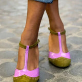 Dakota | Closed Sandal With T-Bar Strap