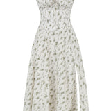 Oakley - Elegant French Style Belted Strap Dress