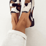 Britney | Loafer With Abstract Pattern