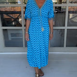 Winona - Summer V-Neck Tassel Dress