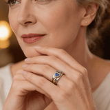 Vintage Blue Ring