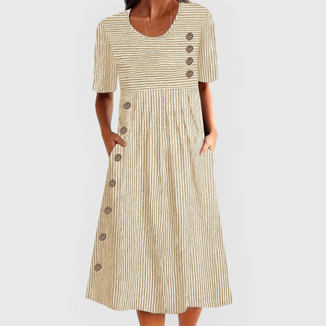 Alma - Vestido midi elegante