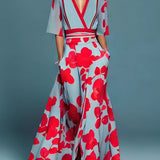 Kali - Milano design Sleeved Dress
