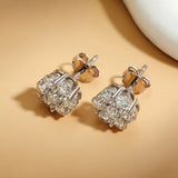Sparkling Floral Earrings