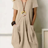 Gabrielle - Summer Loose Long Pocket Dress