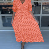 Winona - Summer V-Neck Tassel Dress