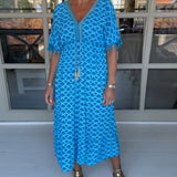Winona - Summer V-Neck Tassel Dress