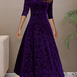Denise | Velvet Elegance Dress