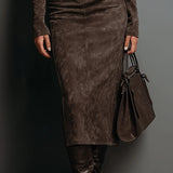 Emma | Long Sleeve Midi Dress
