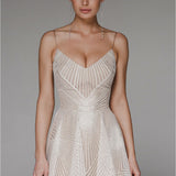 Thalassa - Sparkly Floor Length Party Dress