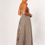 Damaris - Comfortable Stylish Ruched Maxi Dress