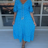 Winona - Summer V-Neck Tassel Dress
