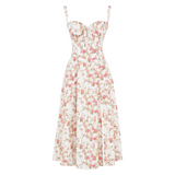 Tirzah - Flowy Boho Slip Skirt Dress