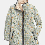 Vaeven | Delightful Floral-Printed Quilted Jacket