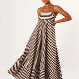 Damaris - Comfortable Stylish Ruched Maxi Dress