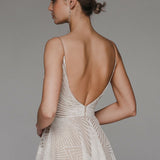 Thalassa - Sparkly Floor Length Party Dress