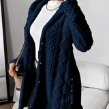 Sophie | Plush Hooded Cardigan
