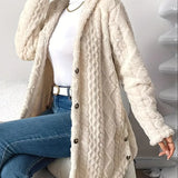 Sophie | Plush Hooded Cardigan