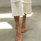 Heather | Strappy Mid-Heel Sandals