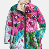 Vessia | Elegant Floral Patterned Jacket