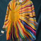 Solara | Radiant Sunburst Shirt