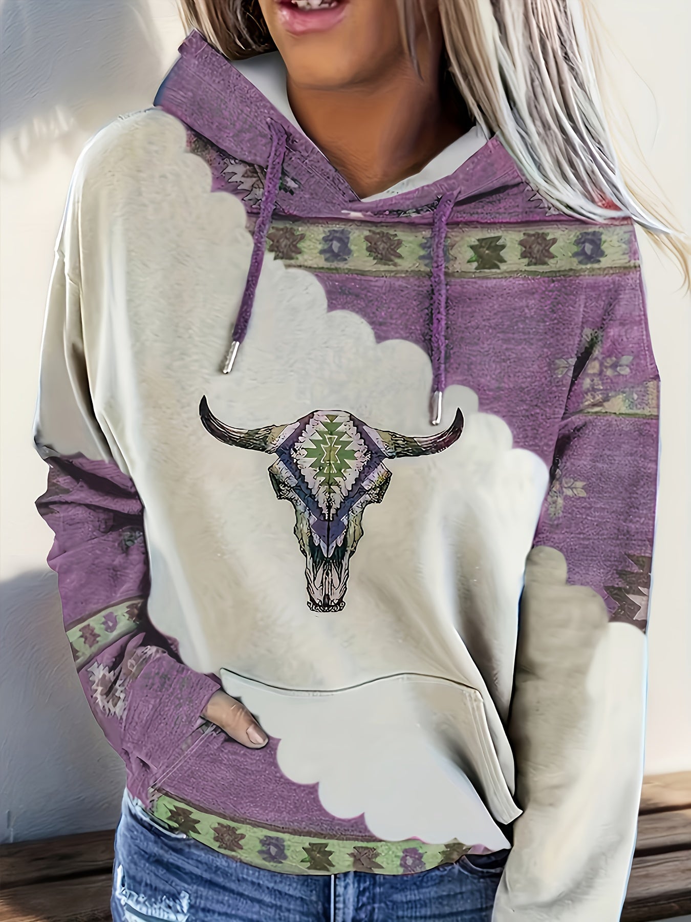Jenna | Western Retro Hoodie