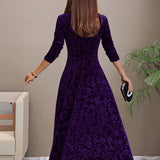 Denise | Velvet Elegance Dress