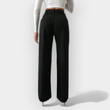 Wide Leg High-Waisted Jeans