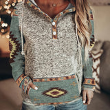 Olivia | Western Style Retro Hoodie