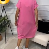 Cleo - Stylish Short Sleeved Dress