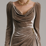 Sylvana | Elegant Midi Dress