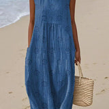 Soraya - Lightweight Sleeveless Cotton Dress with Pockets
