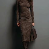 Emma | Long Sleeve Midi Dress