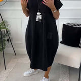 Cleo - Stylish Short Sleeved Dress