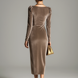 Sylvana | Elegant Midi Dress