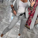 Oriane | Chic Two-Piece Blazer & Jogger Set